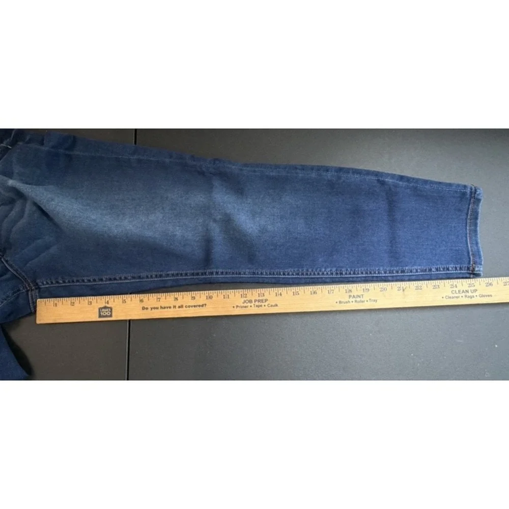 Kenneth Cole Reaction‎ Skinny Jeans Womens Size 12 Blue Denim Dark Wash